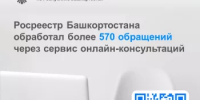 Росреестр Башкортостана обработал более 570 обращений через сервис онлайн-консультаций - Благовещенский район